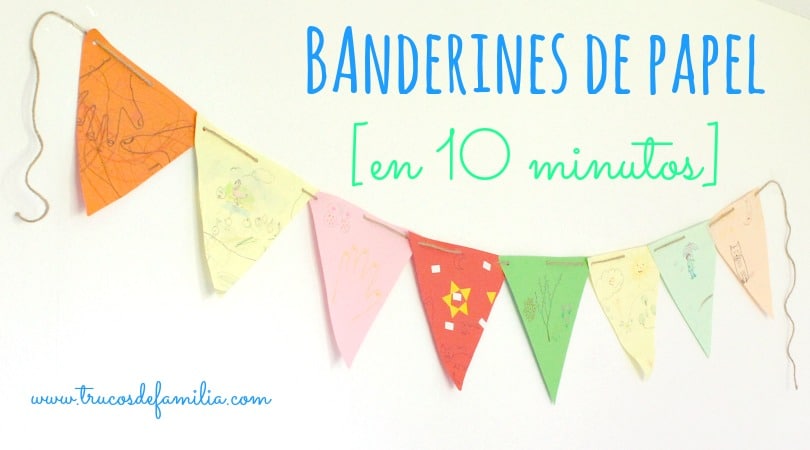 Niño Empresa Mm Banderines de papel en 10 minutos