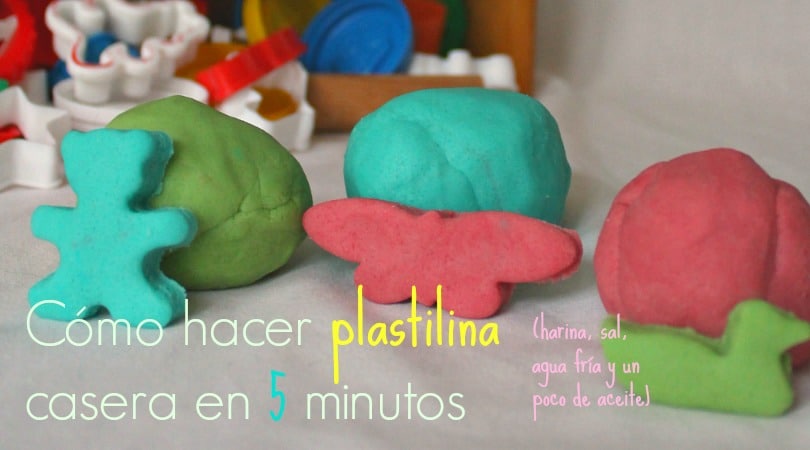 Cómo hacer plastilina casera en cinco minutos