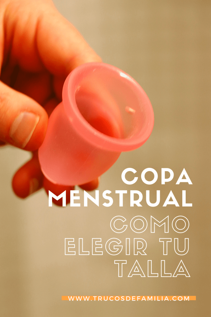 Talla copa menstrual